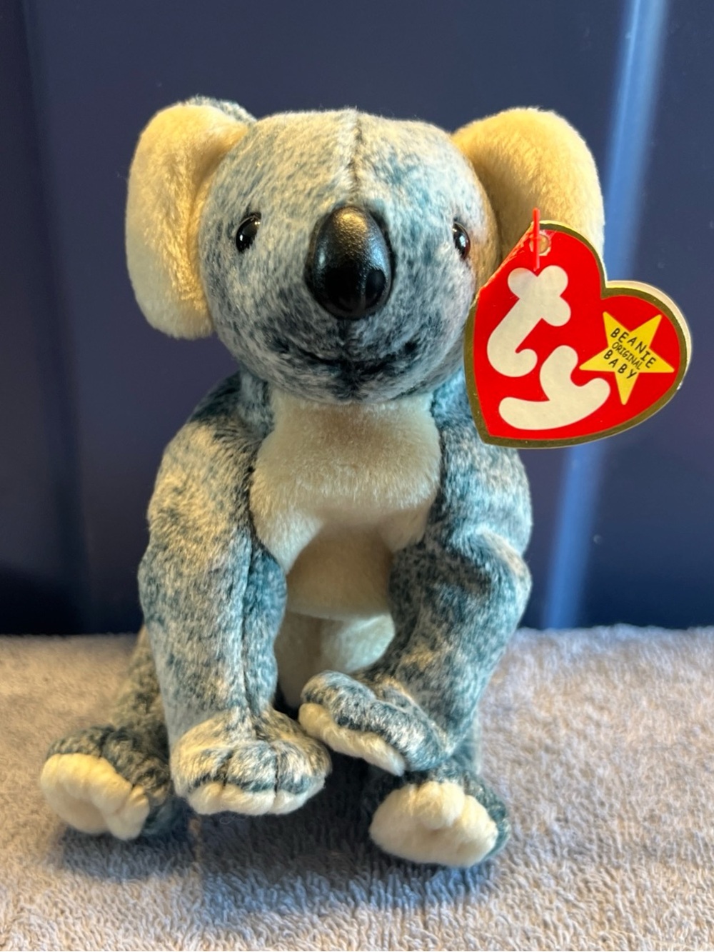 Ty Original Beanie Babies 7” Eucalyptus The Koala Plush Stuffed Animal 1999 NWT
